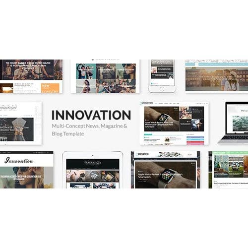 Innovation Multi Concept News Magazine Blog Theme