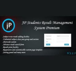 JP Students Result Management System Premium