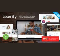 Learnify Online Education Courses WordPress Theme