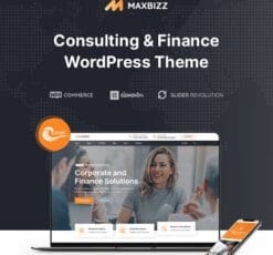 Maxbizz Consulting Financial Elementor WordPress Theme