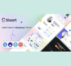 Sixart Digital Agency WordPress Theme