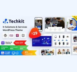 Techkit Technology IT Solutions WordPress Theme