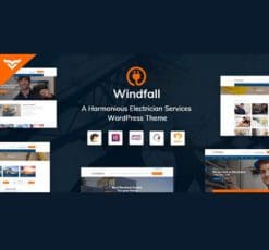 Windfall Electrician Services WordPress Theme