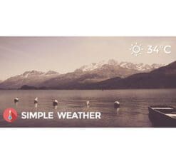 Weather WordPress Shortcode Widget Simple Weather Plugin
