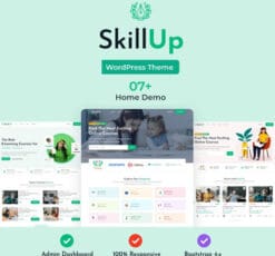 SkillUp Online Education WordPress Theme