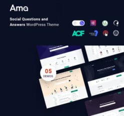 AMA bbPress Forum WordPress Theme with Social Questions and Answers