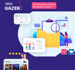 Gazek Review WordPress Theme