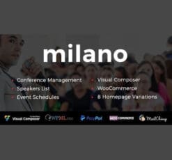 Milano Event Conference WordPress