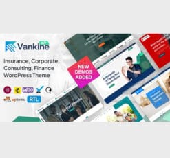 Vankine Insurance Consulting Business WordPress Theme