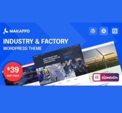 Makaffo Industry Factory WordPress Theme