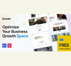 Grecko Multipurpose Business WordPress Theme with Clean Design