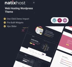 Natix Web Hosting WordPress Theme