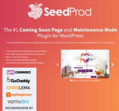 SeedProd Coming Soon Pro WordPress Coming Soon Pages Maintenance Mode 1
