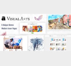 Visual Art Gallery WordPress Theme