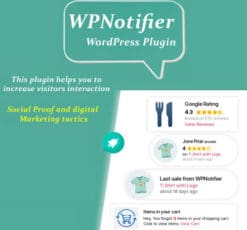 WPNotifier Notification WordPress Marketing Plugin For Visitors Attention and Social Proof