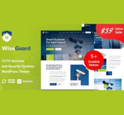 WiseGuard CCTV and Security Systems WordPress Theme
