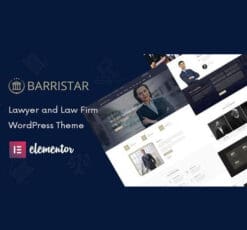 Barristar Law Lawyer and Attorney WordPress Theme