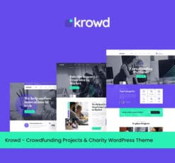 Krowd Crowdfunding Charity WordPress Theme