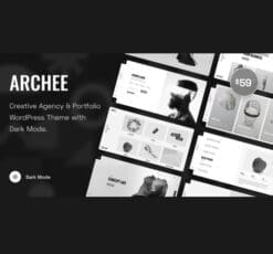 Archee Creative Agency Portfolio WordPress Theme