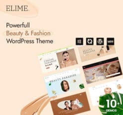 Elime Multipurpose Cosmetics Fashion WordPress Theme