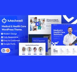 Medwell Medical Health Care WordPress Theme