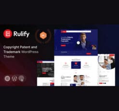Rulify Intellectual Property Consultancy Law Firm WordPress Theme