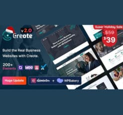 Creote Corporate Consulting Business WordPress Theme 1