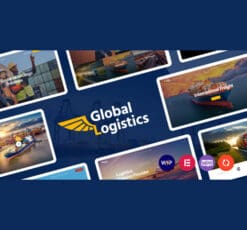 Global Logistics Transportation Warehousing WordPress Theme