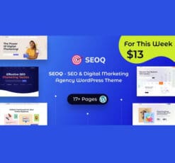 SEOQ SEO Digital Marketing Agency WordPress Theme 1