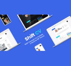 ShiftCV Blog Resume Portfolio WordPress