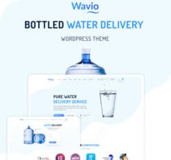 Wavio Water Delivery Aqua Filters WordPress Theme