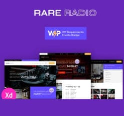 Rare Radio Music Radio Podcast WordPress Theme