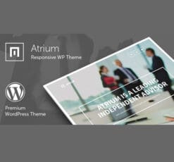 Atrium – Finance Consulting Advisor WordPress Theme