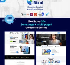 Bixol – Cleaning Services WordPress