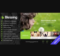 Blessing | Responsive WordPress Theme for Church Websites