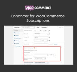 Enhancer for WooCommerce Subscriptions