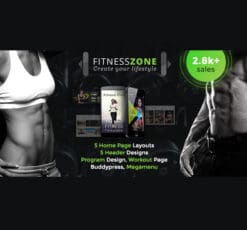 Fitness Zone WordPress Theme