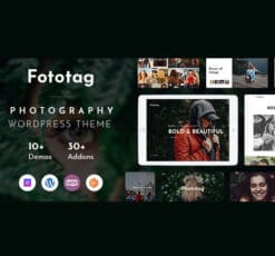 Fototag – Photography WordPress Theme