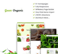 Greenorganic – WooCommerce WordPress Theme