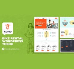 Komo – Bike Rental Shop WordPress Theme