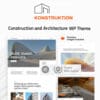 Konstruktion – Construction Architecture WordPress Theme