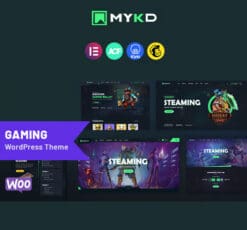 MYKD – eSports and Gaming NFT WordPress Theme