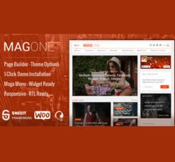 MagOne -­ News Magazine WordPress Theme