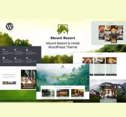 Mount Resort & Hotel WordPress