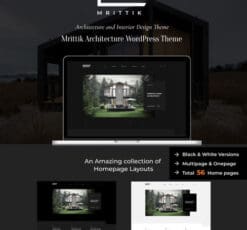 Mrittik – Architecture Interior Design Theme