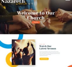 Nazareth | Church & Religion WordPress Theme