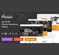 Pifoxen – Nonprofit Charity WordPress Theme