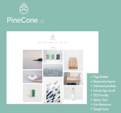 PineCone – Creative Portfolio WordPress Theme