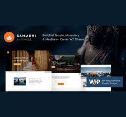 Samadhi | Oriental Buddhist Temple WordPress Theme