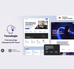 Tecnologia – IT SAAS Software Technology WordPress Theme